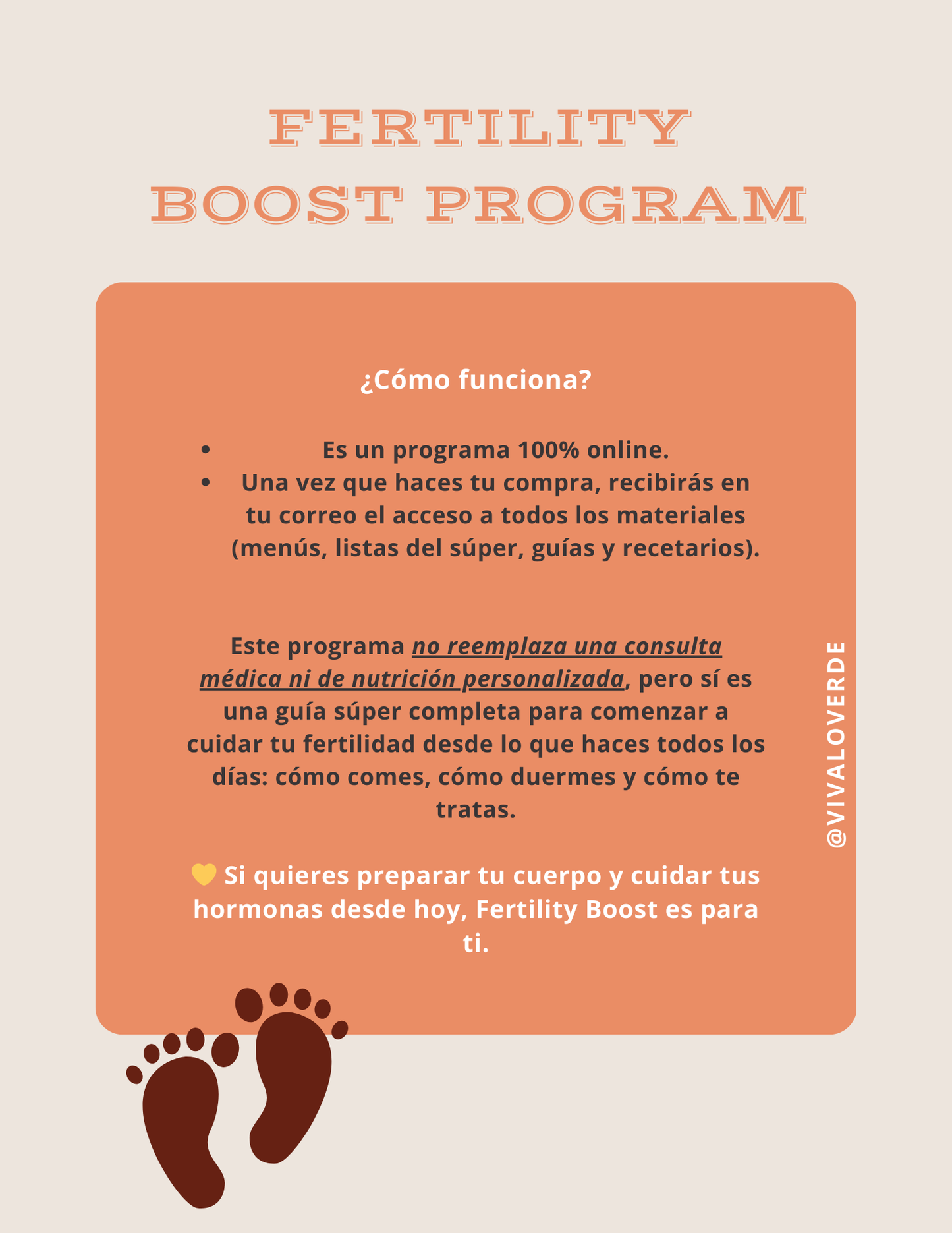 Fertility Boost Program ✨