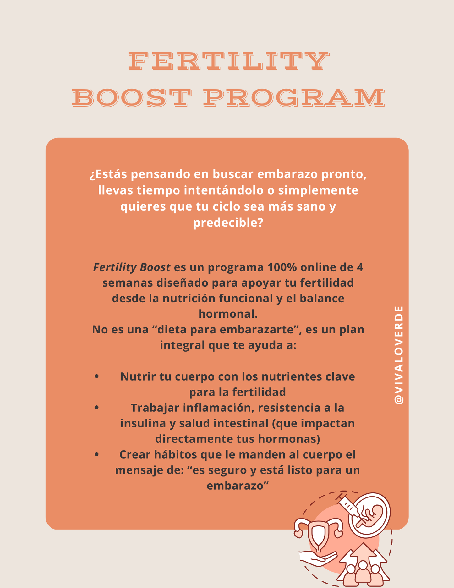 Fertility Boost Program ✨