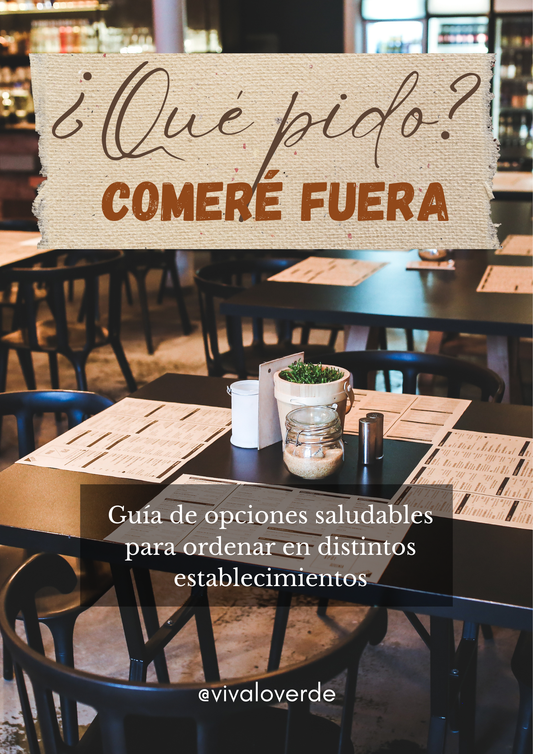 Guía para comer fuera de casa